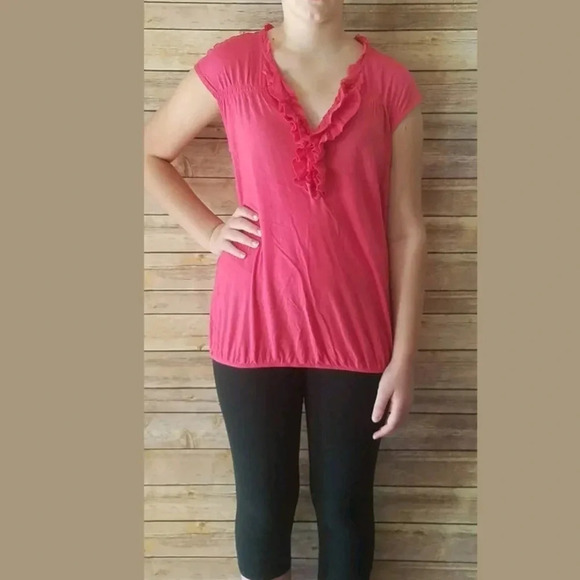 Ann Taylor LOFT Knit Top Blouse Size Small - Picture 1 of 4